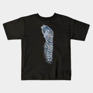 Peacock Cat Mix Kids T-Shirt